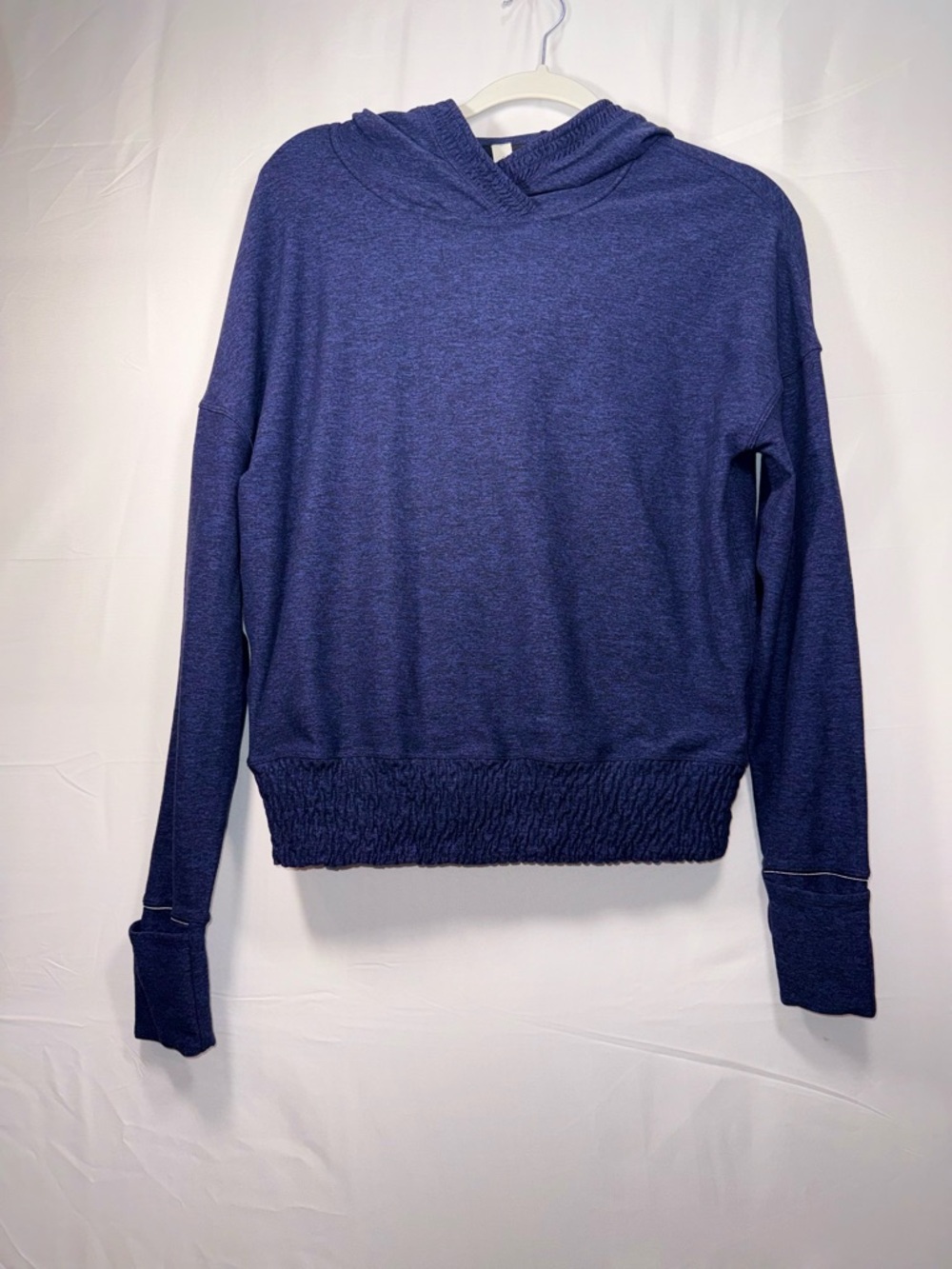 Lululemon Women Long Sleeve Blue Hooded Active Pullover Hoodie size 4 - Picture 15 of 16